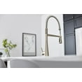 thumbnail image 6 of Moen 5925 Sleek One Handle Pre-Rinse Spring Pulldown Kitchen Faucet with Power Boost, Chrome, 6 of 7