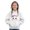 White, variant on Mercatoo Kids Cute Cat Print Hoodies Trendy P??eppy ??2k Solid Hooded Sweatshirts Long Sleeve Casual Clothes with Pokets
