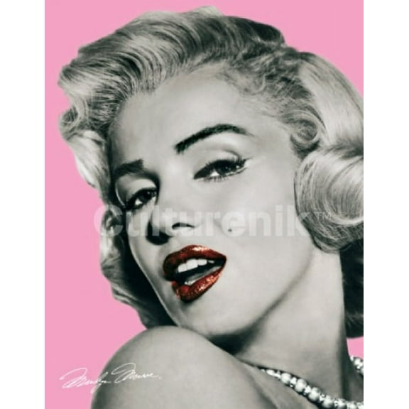 Marilyn Monroe Pink Poster Print (20 X 16)