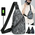 thumbnail image 1 of Xihbxyly Bolso de Negocios Tipo Bandolera de Gran Capacidad, Tela Suave, Correa Ajustable, Bolsillos Frontales con Cremallera, Ideal para Viajes Al Aire Libre, Ciclismo y Desplazamientos Diarios, Tam, 1 of 6