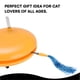 thumbnail image 4 of Juguete interactivo para gatos - Juguete láser para gatos activado por movimiento automático - Juguete láser para gatos de velocidad ajustable con luz de circulación recargable, 4 of 5