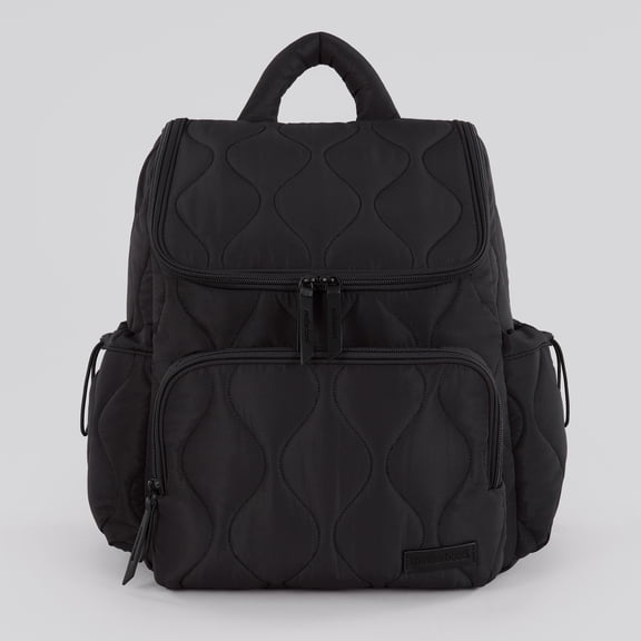 Motherhood - Quilted Backpack Diaper Bag, Black