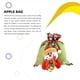 thumbnail image 4 of Billuyoard Bolsas con cordón de Navidad Campana Lindo Almacenamiento de Papá Noel Decoración de árbol de Navidad Bolso de almacenamiento de Kits de decoración para fiestas Muñeco de nieve, 4 of 6