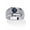 Blue, variant on PalmBeach Jewelry Men's 1.53 TCW Oval-Cut Genuine Midnight Blue Sapphire and Cubic Zirconia Ring in Sterling Silver