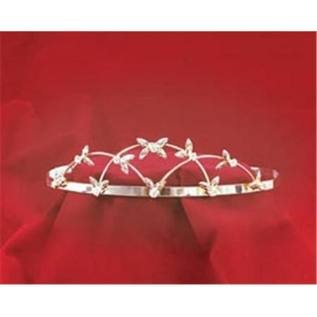 Child Tiara - Sunnywood 2725 Silver Child Rhinestone Tiara