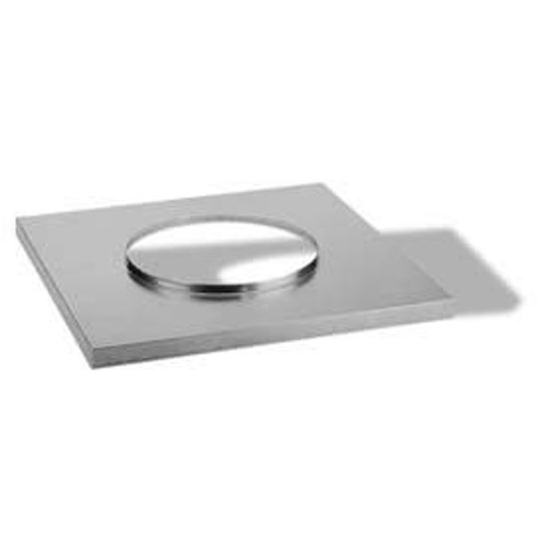 Duravent 10DtCtf 10" Class A Chimney Pipe Chase Top Flashing