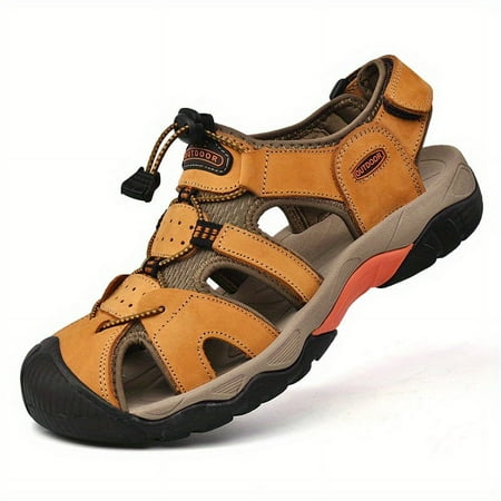 

Men s Sandals Spring And Summer Durable Non Slip Outdoor Hiking Trekking Sandals Comfy Beach Shoes