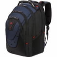 thumbnail image 2 of Wenger  Polyester 16" Ibex Pro Laptop Backpack, Black/Navy, 2 of 4