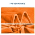 thumbnail image 7 of PPgejGEK 100x150cm Solid Color Flannel Air Conditioning Blanket Casual Cover Throw Blanket for Sofa Bed Hot Pink Orange Red Green, 7 of 7