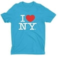 thumbnail image 6 of Men's I Love NY Officially Licensed Adult Unisex Tees White, 6 of 8