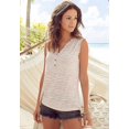 thumbnail image 3 of LASCANA Women's Ruffle Detail Tank Top Ruffles, 3 of 5