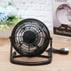 thumbnail image 4 of Ventilador de escritorio pequeño ultra silencioso Mesa pequeña Mini ventilador portátil personal Mini ventilador alimentado por USB (negro), 4 of 7