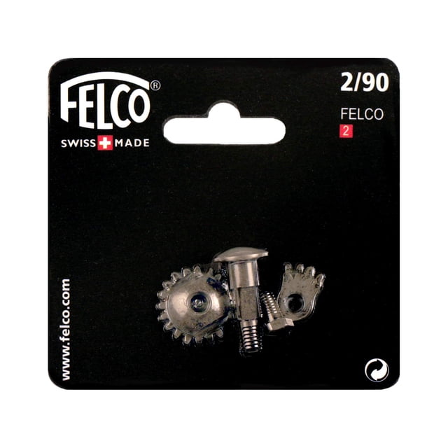 Juego de tuercas y tornillos FELCO modelo 2 de repuesto fabricado en Suiza