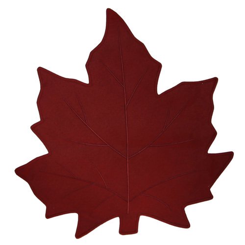 Better Homes and Gardens Shaped Leaf Placemat, Red