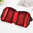 thumbnail image 3 of Bolso de botiquín de primeros auxilios de emergencia Bolso ligero para senderismo Escalada Rojo, 3 of 9