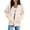 Beige_AV23, variant on Resicozy Womens Zip Up Hoodies Oversized Long Sleeve Sweatshirts Comfy Lightweight Y2k Jackets Loose Fit Hooded Sweatshirt White 3XL