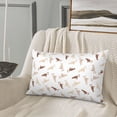 thumbnail image 5 of Picia Leopard Print Pattern Plush Pillow Case – Soft and Cozy Cushion Cover, Hypoallergenic Throw Pillow Case for Home Decor-16"x24", 5 of 6