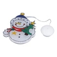 thumbnail image 1 of LED Christmas Cup Pendant Lamp, Christmas Snowman LED Window Light Battery Powered Easy To Use With Suction Cup For Christmas Tree For Bar, 1 of 8