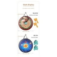 thumbnail image 2 of Dvkptbk Children's Dart Board Dinosaur Sky Shape Double Competitive Axe Throwing Toy, 2 of 2
