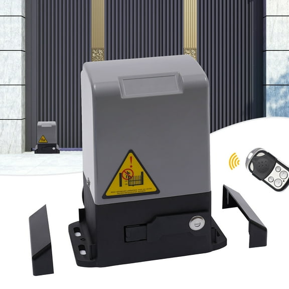 750W CO-Z Sliding Gate Opener 4400lbs Automatic Door Operator W/ Remote Control for Large Families, Small Communities