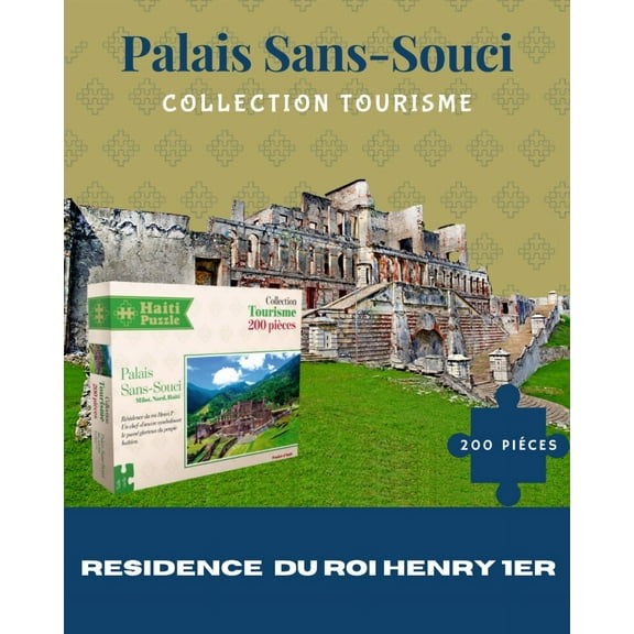 Haiti Puzzle/Tourism Collection - Sans souci Palace - Milot, North of Haiti/Excellent Gift idea