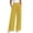 Yellow 1, variant on Lenpel Wide Leg Office Pants for Women Fashion High Waist Double Button Pleated Dress Trousers Casual Business Pants with Pockets