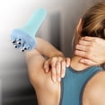 thumbnail image 2 of Unique Bargains 1 Pc Comfortable Roller Massager Manual Massager Tools 5.71"x3.07" Blue, 2 of 6