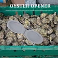 thumbnail image 3 of Miangastore 2pcs Oyster Opener Oyster Holder Shucking Tool For Easy Shellfish Opening Ergonomic Design For Oysters, 3 of 9