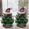 thumbnail image 3 of Colorado Avalanche 2-Pack 4" Ceramic LED Christmas Tree Set, 3 of 3