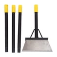 thumbnail image 3 of Leodye 1PCS Garden Flat Shovel Heavy Duty Metal Scraper with Long Handle for Garden Cleaning and Maintenance -31.10 IN, 3 of 5