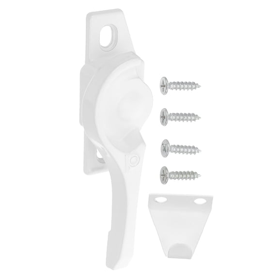 YOSADIER Aluminum Window Locks for Enhanced Security, Sash Locks, Universal Fit for Various Window Types, 4 Sets Included