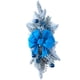 thumbnail image 2 of Adornos navideños, 1 guirnalda para puerta de entrada, escaleras, decoración navideña, guirnaldas para puerta de entrada, escaleras, adornos y colgantes inalámbricos para todas las estaciones (azul)., 2 of 8