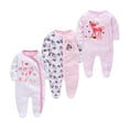 thumbnail image 1 of Honeyzone-ropa de primavera para bebé, pijama de Bébé para recién nacido, Mono de algodón 100%, pelele suave y transpirable, 1 of 4
