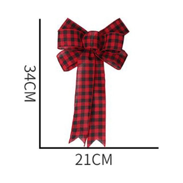 Wreaths Bows Christmas Bow Xmas Decorative Bows For Home Ornament Decoration