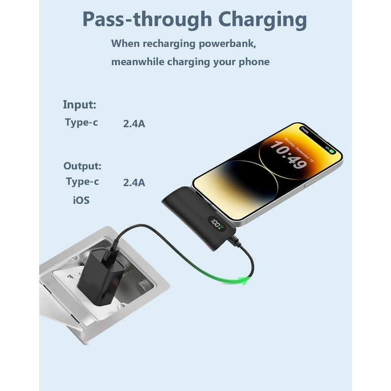 Yelomin Mini Portable Charger 6000mAh Power Bank photo 4