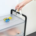 thumbnail image 2 of Shoe Rack Simple Shoe Rack Stackable Shoe Rack Storage Shoe Shelf Multi Layer Shoe Rack Steel Pipe Assembly Simple Stackable Shoe Rack Storage Dustproof Shoe Shelf For Home, 2 of 5