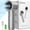 Siver, variant on Portable Handheld Fan with 100-Speed Adjustable,Turbocharged Strong Airflow Mini Fan,5000mAh Battery Rechargeable Personal Fan - Ideal gifts for Women Men Travel,Camping,Outdoor