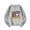 Grey, variant on IWRICH Kids 100 Days of School Scoring Big with 100 Days Sweatshirts Baseball Graphic Tops,Size 3-14 Years White 160