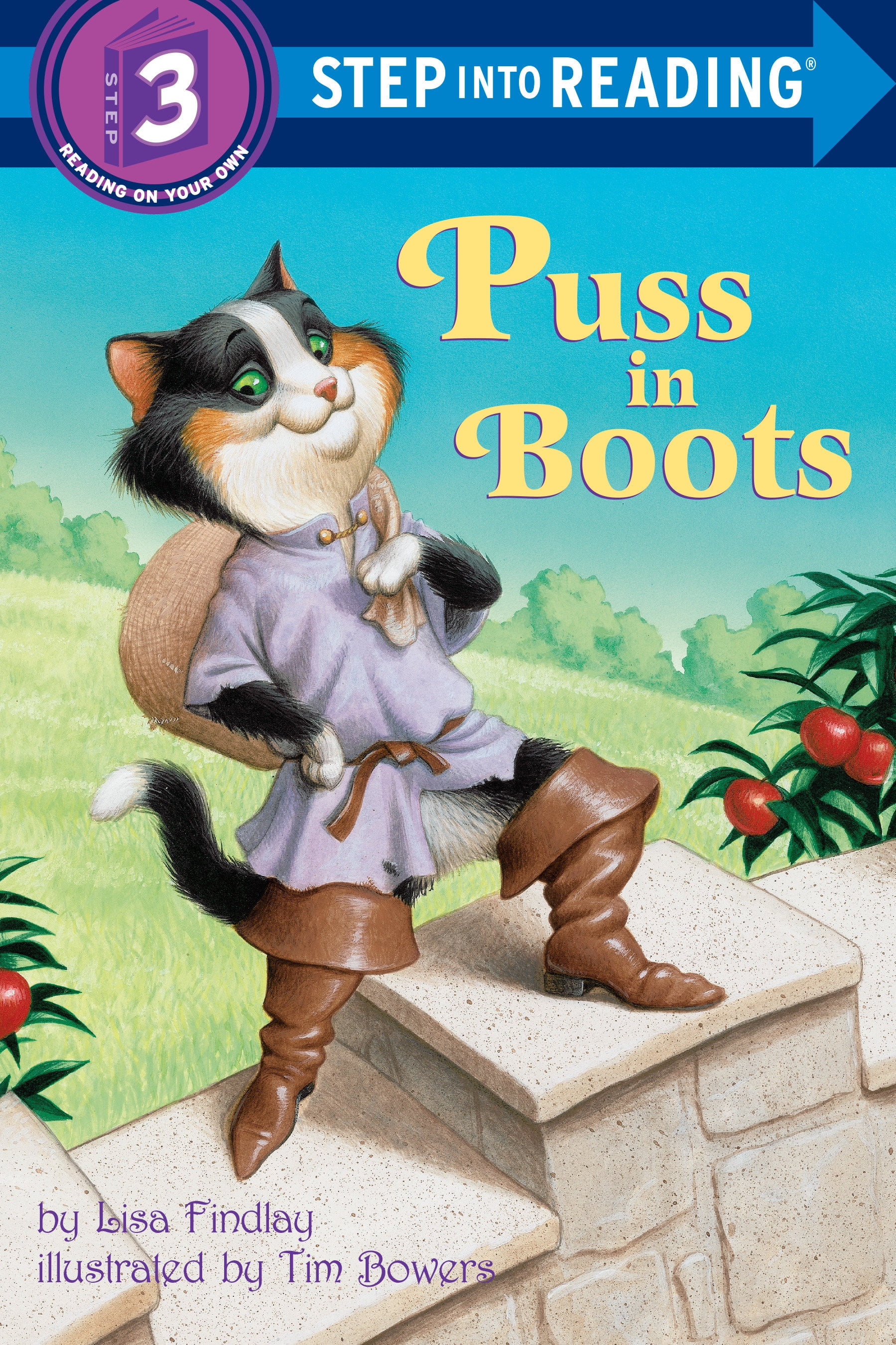 Step into reading level 3 quality puss in boots paperback 