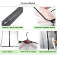 thumbnail image 3 of Garment Bag Long, 6 Pieces Of High-quality Garment Bags, Transparent, 3 of 5