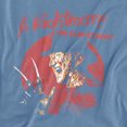 thumbnail image 2 of Nightmare On Elm Street Freddy Circle Women's T Shirt, Carolina Blue, Large, 2 of 6