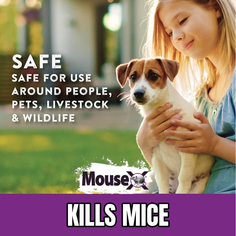 MouseX Rodent Killer Bait Pellets, Poison-Free, Pet-Safe, 1 lb photo 6