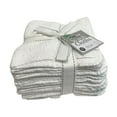thumbnail image 2 of American Mills 100% Cotton Extra Soft, Highly Absorbent Wash Cloths: White-12, Qty-5, 2 of 5