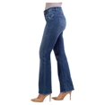 thumbnail image 2 of Jordache Women’s Mid Rise Bootcut Jeans, Regular and Short Inseam, 2 of 3