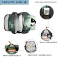 thumbnail image 3 of FORMRS School Backpack 17" Student Travel Bag with Laptop Compartment, Green Forest, 3 of 7