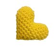 thumbnail image 2 of Billuyoard Pequeño Regalo Con Corazón De Ganchillo, Ligero Y Portátil Para Fácil Adorno De Decoración Pequeña Fácil Kits de decoración para fiestas amarillo, 2 of 6