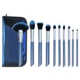 thumbnail image 1 of Elegant Design Makeup Brush Set: Transform Your Makeup Experience With Our 10pcs Collection, Featuring High Quality Nylon Bristles For Deep Controlled Application, Complete With A, 1 of 5