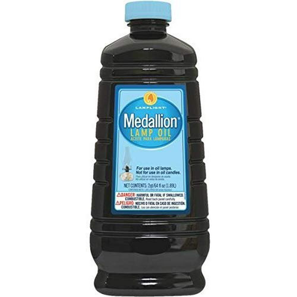 Lamplight Medallion Lamp Oil Unscented 64 Oz Clear
