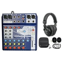 Soundcraft Notepad-8FX 8-Channel USB Mixer Podcasting Interface   Headphones