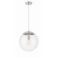 thumbnail image 2 of 56893-CH Craftmade Lighting Gaze - 1 Light Pendant In Contemporary Style-15.13 Inches Tall and 14 Inches Wide-Chrome Finish-Clear Glass Color, 2 of 5